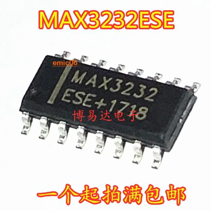 5 шт., MAX3232 MAX3232CSE MAX3232ESE SOP16