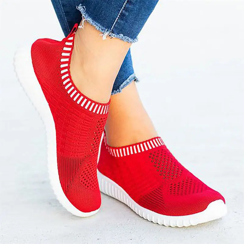 Shoes for Women Sneakers Solid Color Round Toe Light Comfortable Breathable Casual Shoes Women Platform Sneakers Socks Shoes