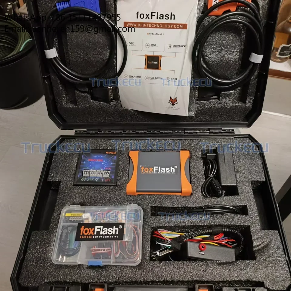 Фото Полная версия FoxFlash ECU TCU: инструмент для клонирования и чип-тюнинга, аналог SVCI OBD2 VVDI2 Abrite, для программирования и диагностики автомобилей, грузовиков и тракторов №1