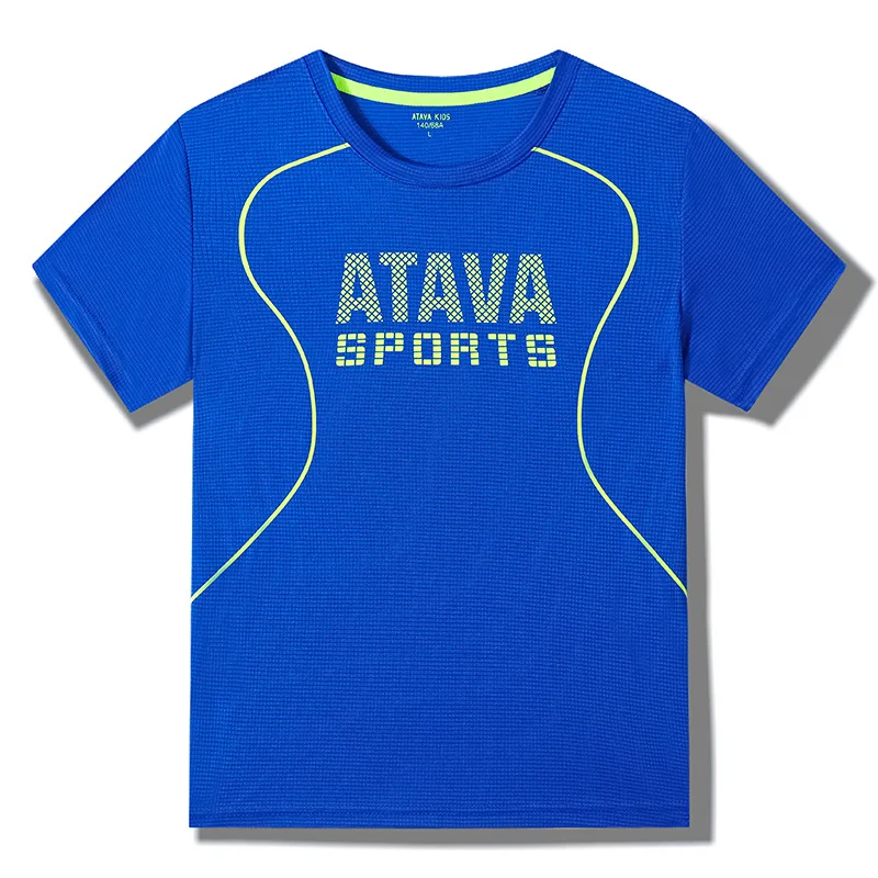 8-16 years old children's outdoor sports boys T-shirt running training clothes