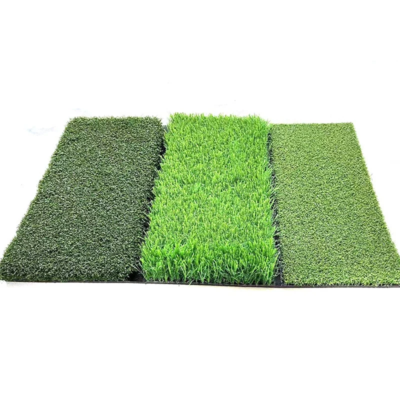 

Golf Hitting Practice Mat Golf Training Aids Indoor Outdoor Backyard Tri-Turf Golf Hitting Golf Mats