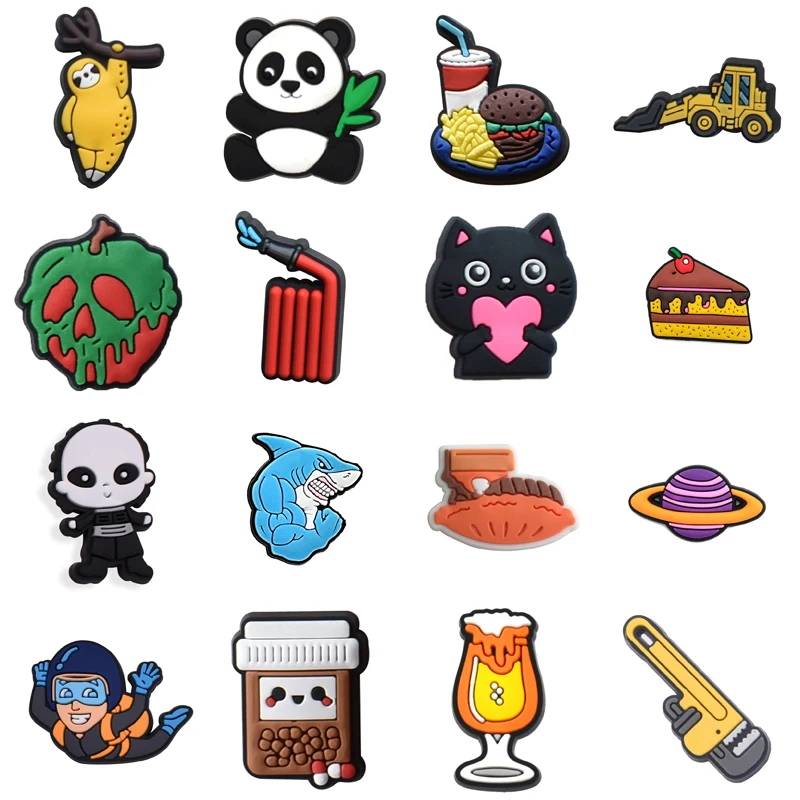 

Decorations for Crocs Gifts Boy Shoe Charms Shoes Accessories Men Kids Set Jeans Women Charm Wholesale Bulk Girl Packs Para Pins