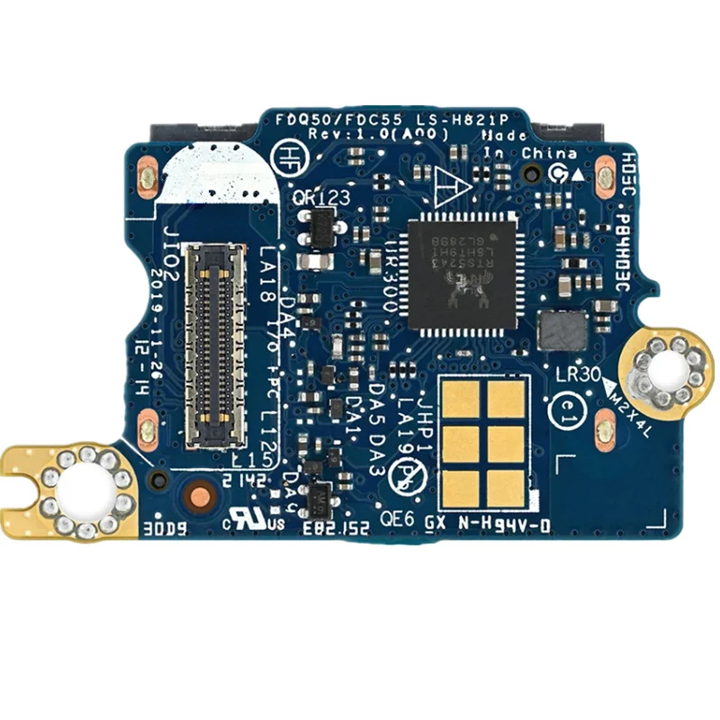 Плата аудиоридера для Dell XPS 15 9500 цены 5550 SD-карта с FDQ50/FDC55 LS-H821P CN-0H2HGT 0H2HGT H2HGT