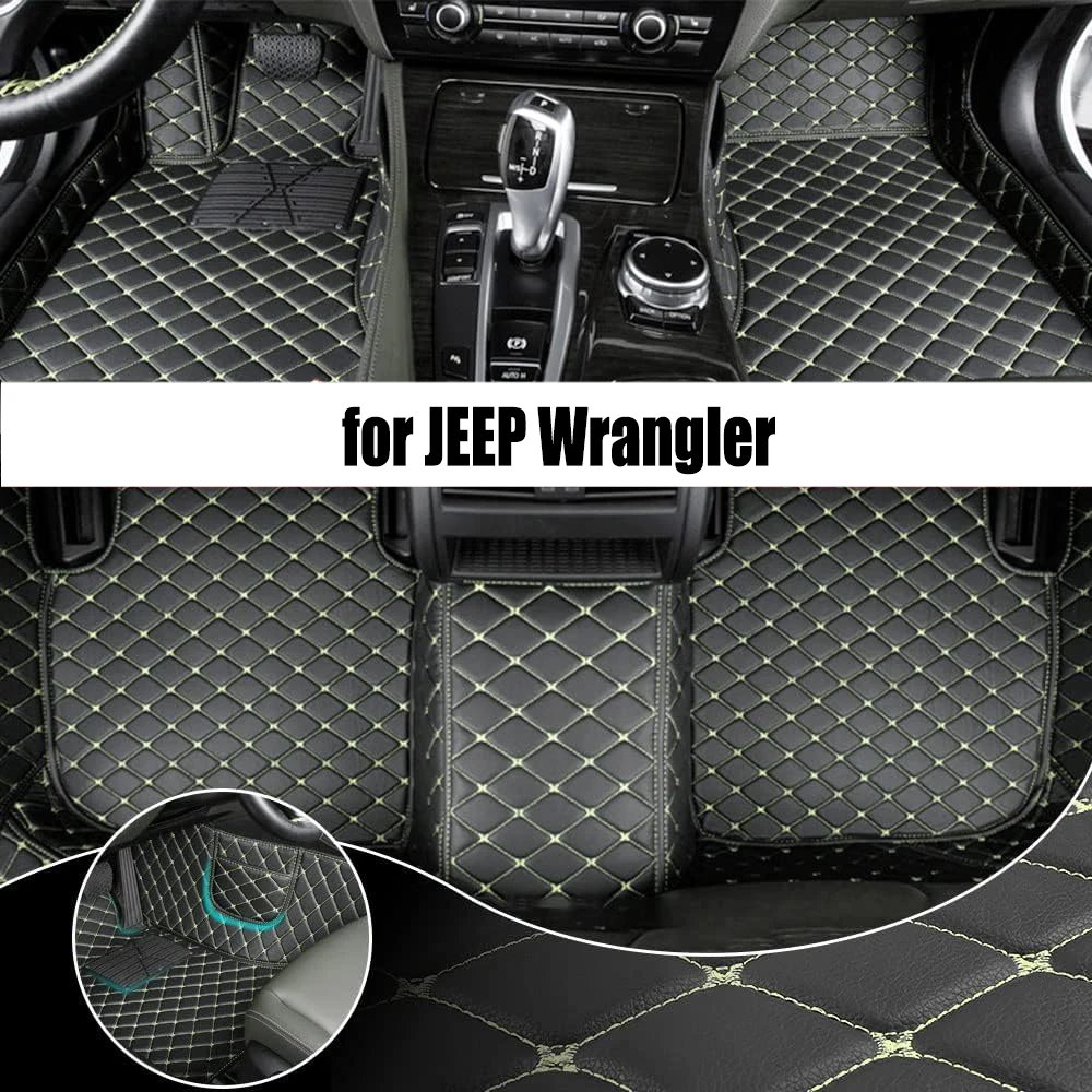 

Автомобильный напольный коврик HUTECRL для JEEP Wrangler 1885-1995 года, Модернизированная версия, аксессуары для ног, ковры