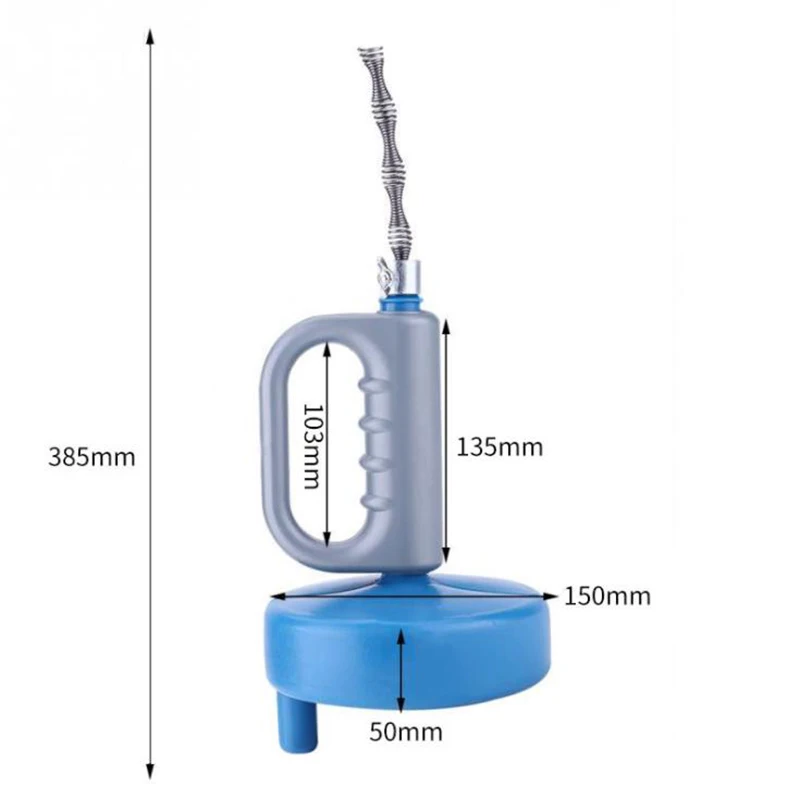 Ручной инструмент для прочистки труб и очистки канализации в туалете, раковине и ванных комнатах в доме, отеле.