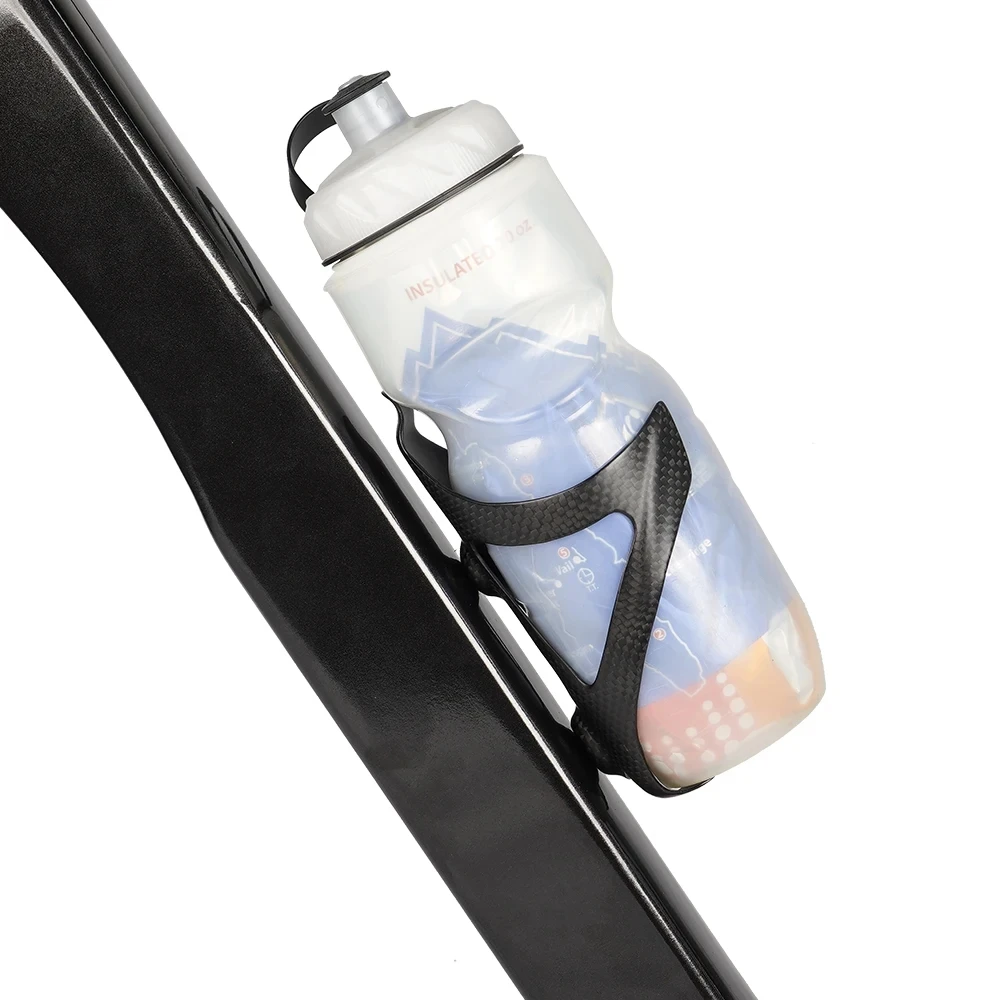 Клетка для бутылки с водой из углеродного волокна держатель велосипедной