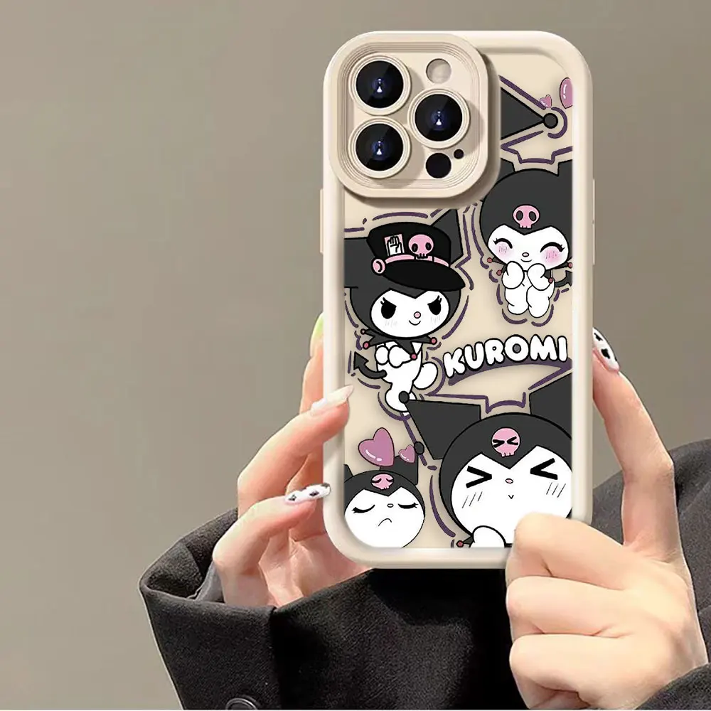 Милый чехол для телефона Kuromi My Melody с рисунком OPPO A98 A94 A93 A92 A91 A83 A79 A78 A76 A74 A72 A60 A58 A57 A55
