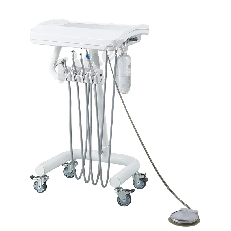 Портативная мобильная тележка De ntal микромоторный скалер