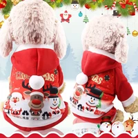 dog %ef%bc%86 cat accessories dog clothes pet dog christmas jacket winter warm thick cute cartoon small dog