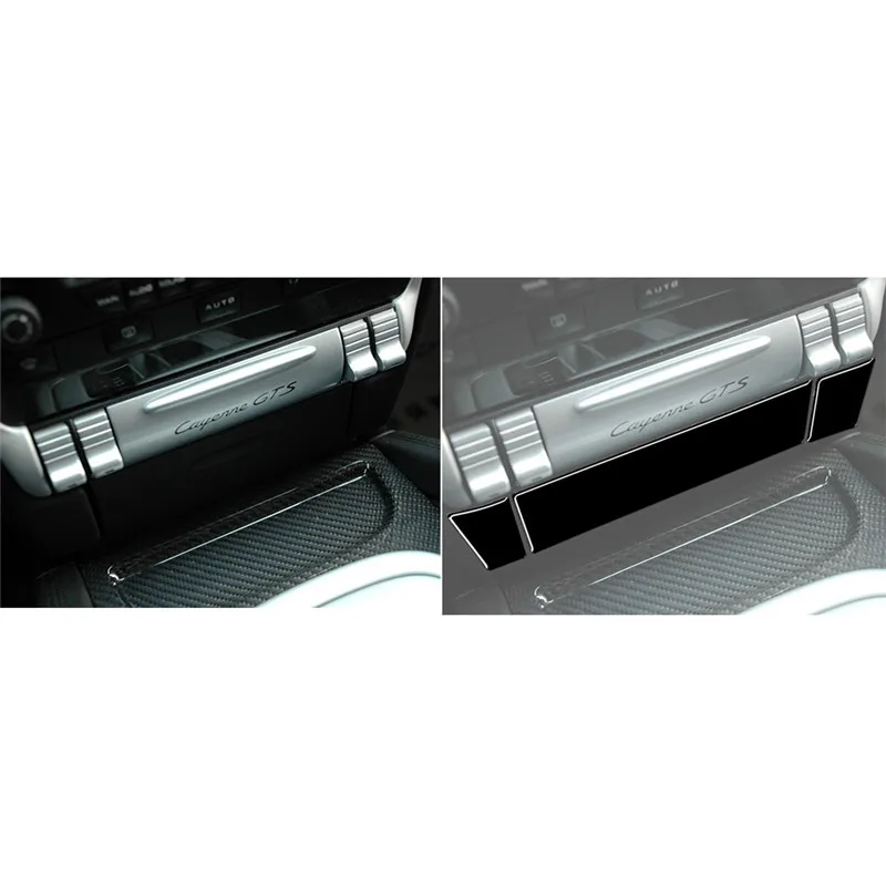 Отделка салона автомобиля для Porsche Cayenne 2003 2004 2005 2006 2007 2008 2009 2010 черные наклейки
