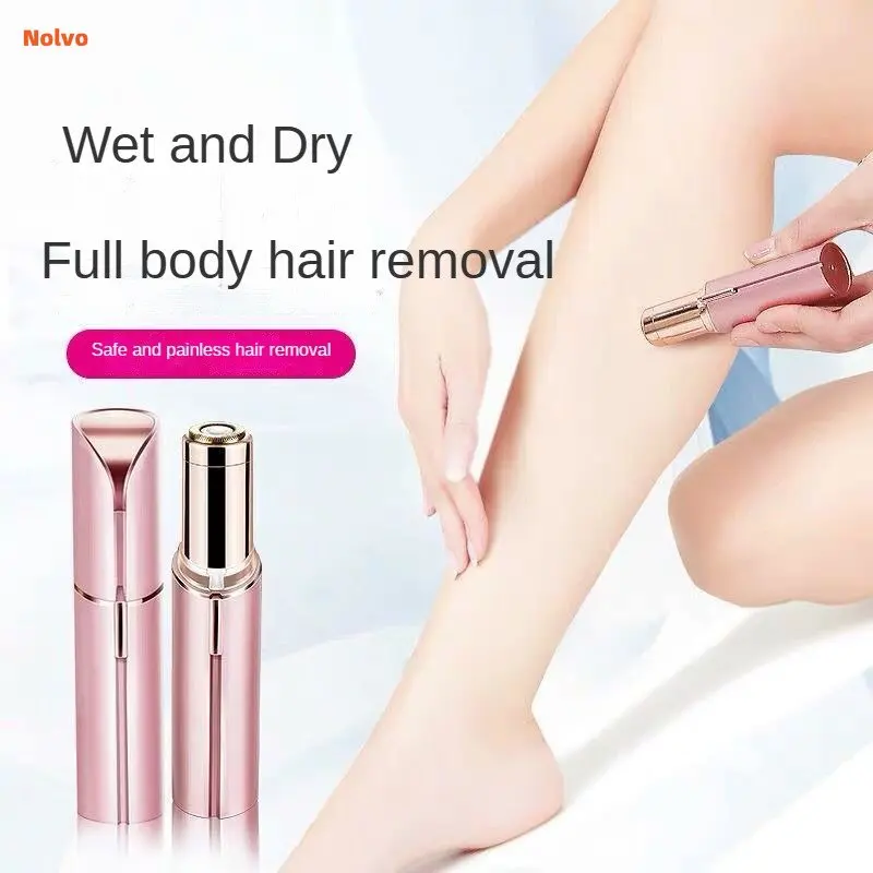 Portable Mini Electric Epilator Facial Hair Remover Painless Hair Removal New Bikini Trimmer Rechargeable Epilator For Women enlarge
