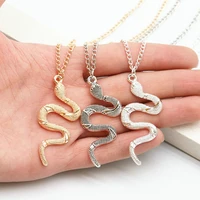 2021 new fashion women snake pendant necklaces trendy charm chain necklace female birthday party jewelry gifts free shipping