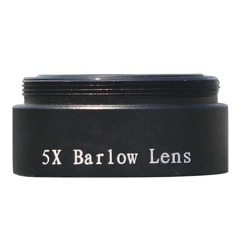 

Barlow Lens 5X for Any M28X0.6 Thread 1.25inch Telescope Eyepiece Astronomy Diagonal Extender Tube or Camera Adapter