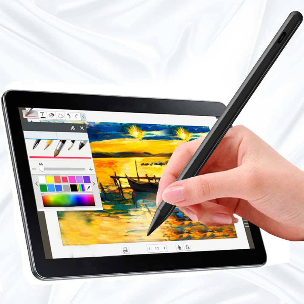 Стилус для Apple Pencil iPad 2018-2024 Palm Rejection Touch Pro 12 9/11/13 дюймов M4 Air 3/4/5/M2