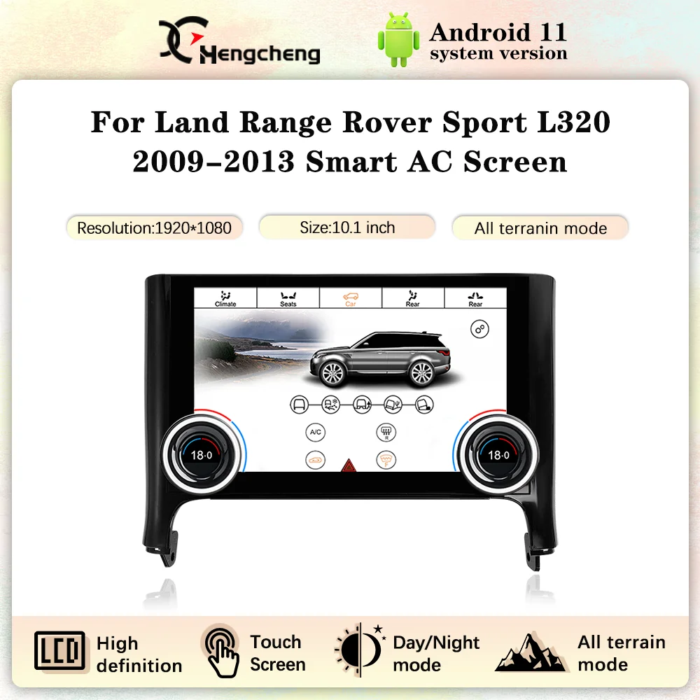 

10.1 Inch AC Panel Display LCD Smart Screen For Land Range Rover Sport L320 2009-2013 Air Condition Control Touch Climate