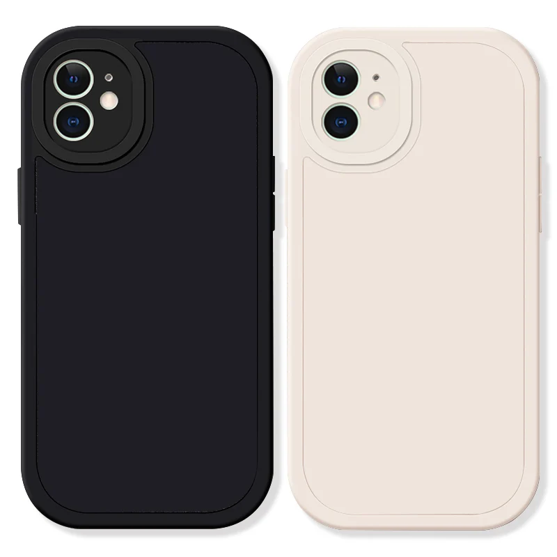 

HAPPEE All Inclusive Case For iPhone 14 13 12 MiNi 11 Pro X XR XS Max 6s 7 8 Plus Silicone Phone Cove 4 Colours