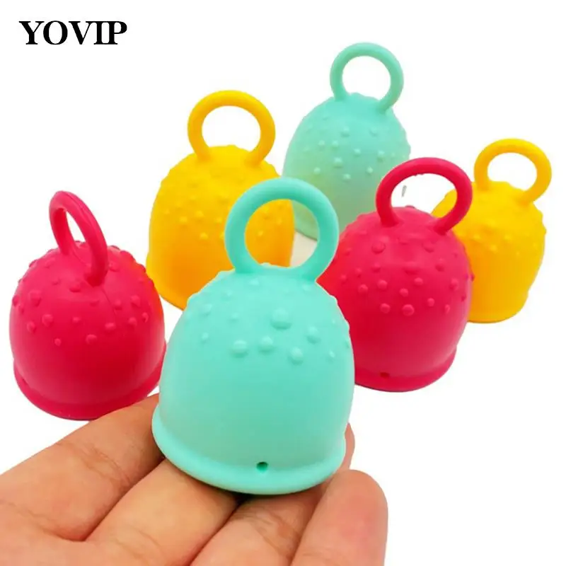 

Чаша менструальная Женская, многоразовая, с кольцом