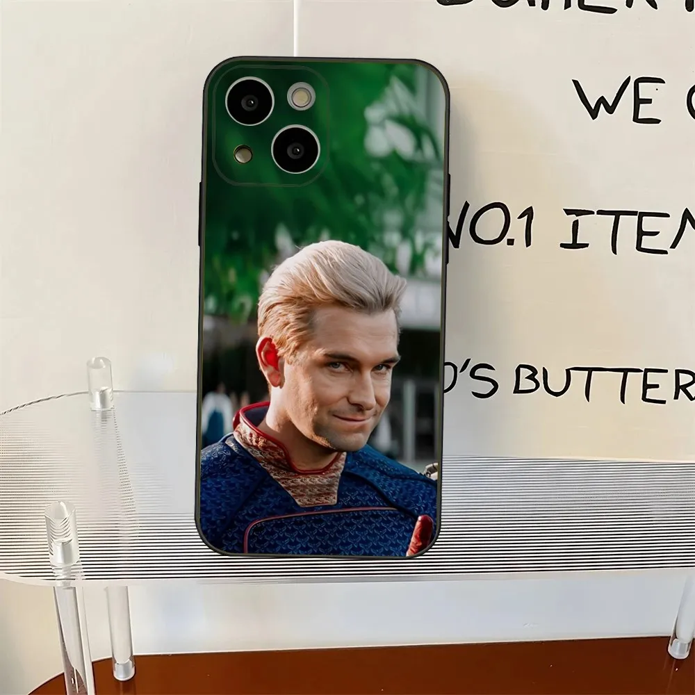 The H-HomelanderS BOYS Phone Case For iPhone 16 15 14 13 12 Pro Max 11 7 8 Plus XR XS Shockproof Silicone Soft Shell