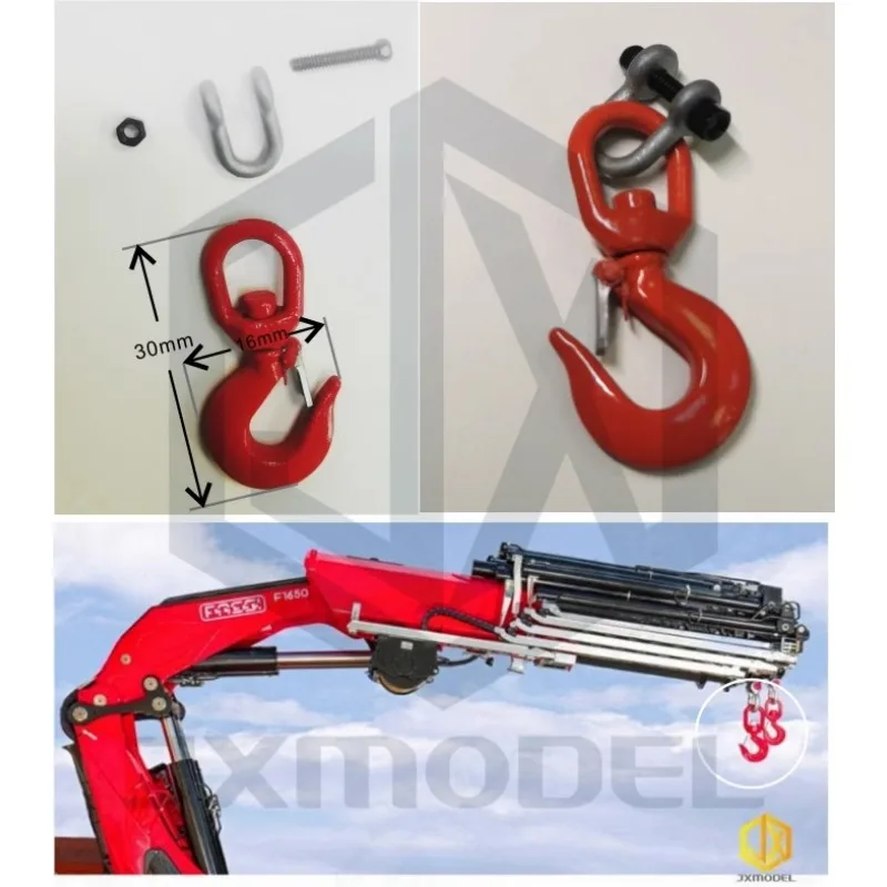 1 шт. металлический крючок для радиоуправляемого грузовика Tamiya 1/14 Scania BENZ VOLVO MAN Diy