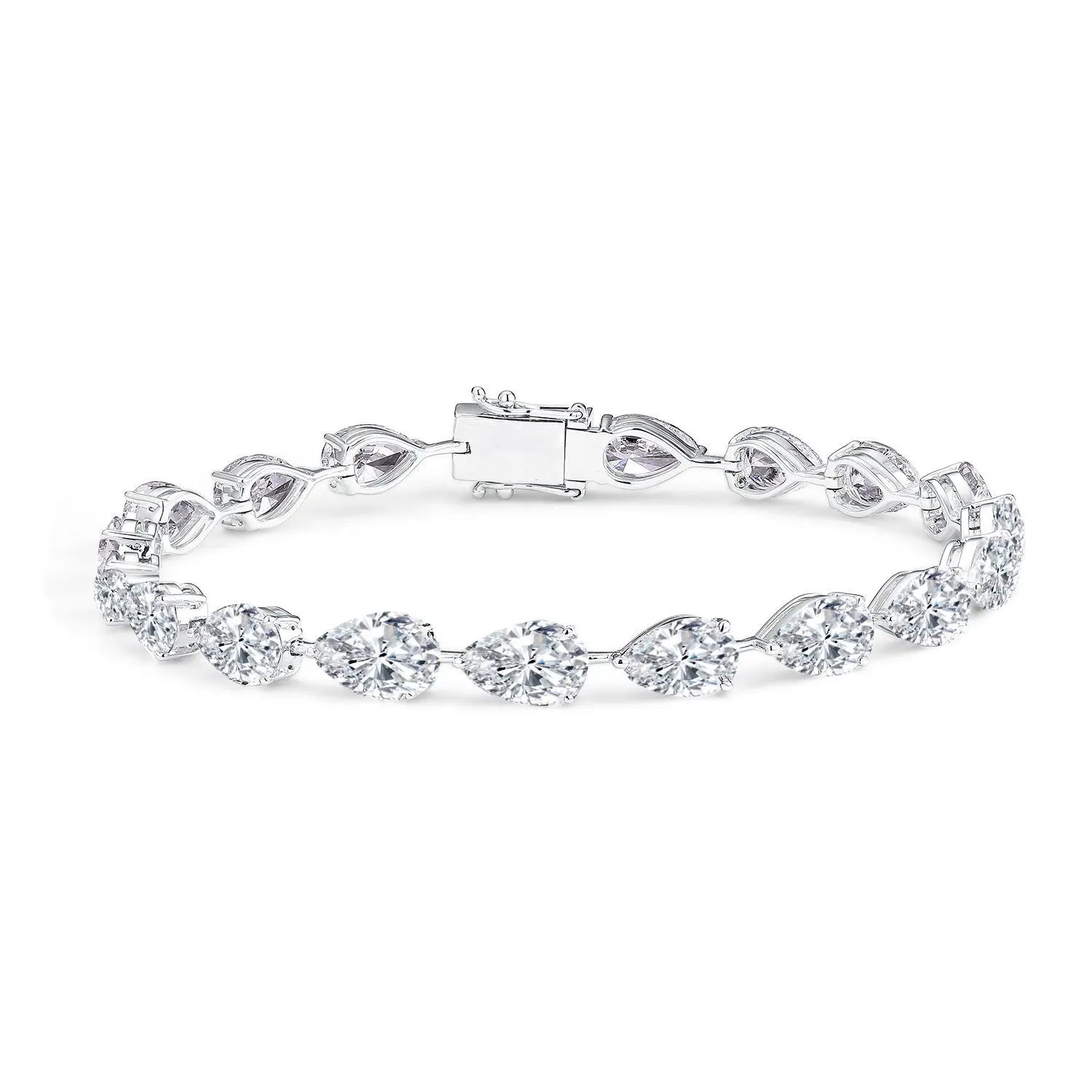 Женский браслет NGIC/NGTC из белого золота 18 карат