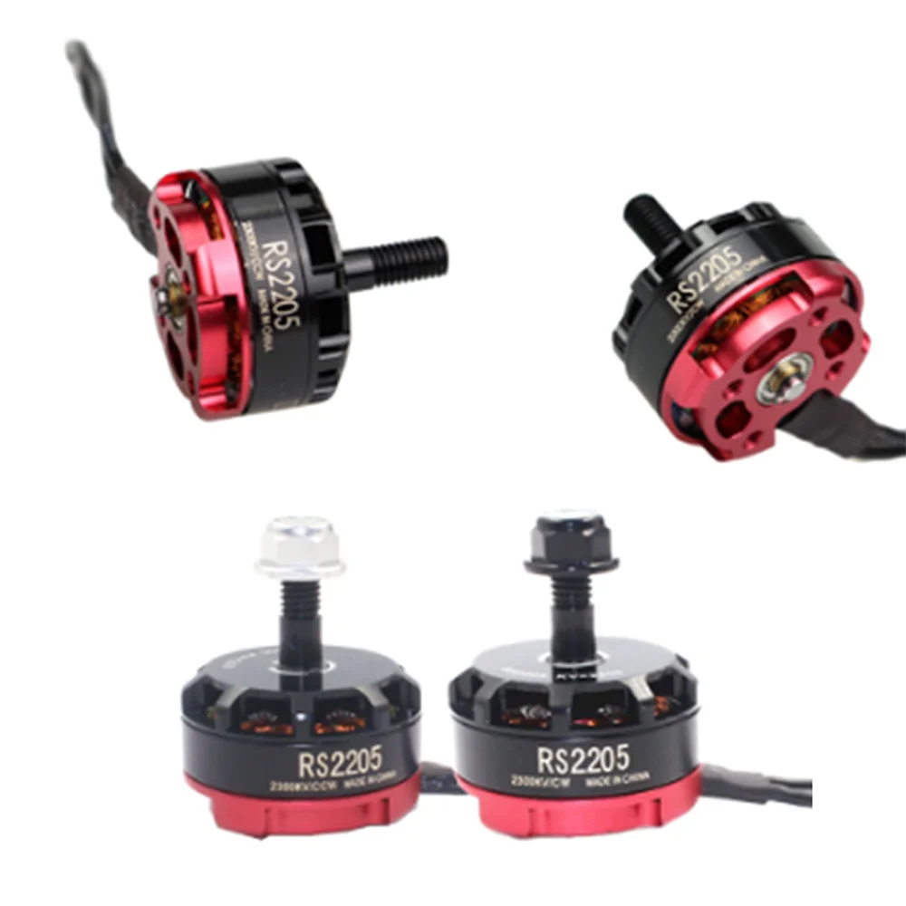 

RC RS2205 2205 2300KV CW CCW Brushless Motor For 2-6S 20A/30A/40A ESC FPV RC QAV250 X210 Racing Drone Multicopter