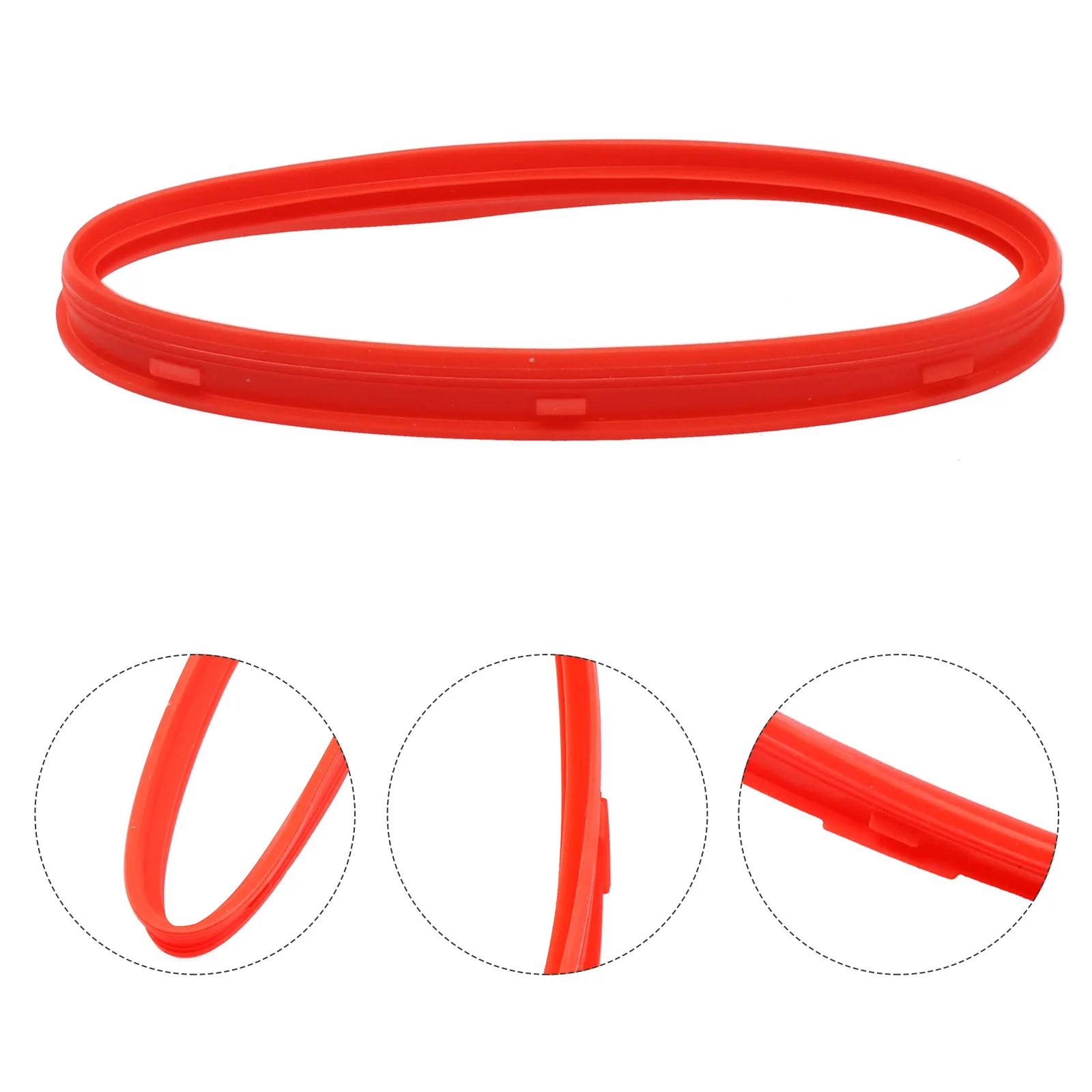 Автомобильная прокладка воздухоочиститель впускной соединитель красная резина