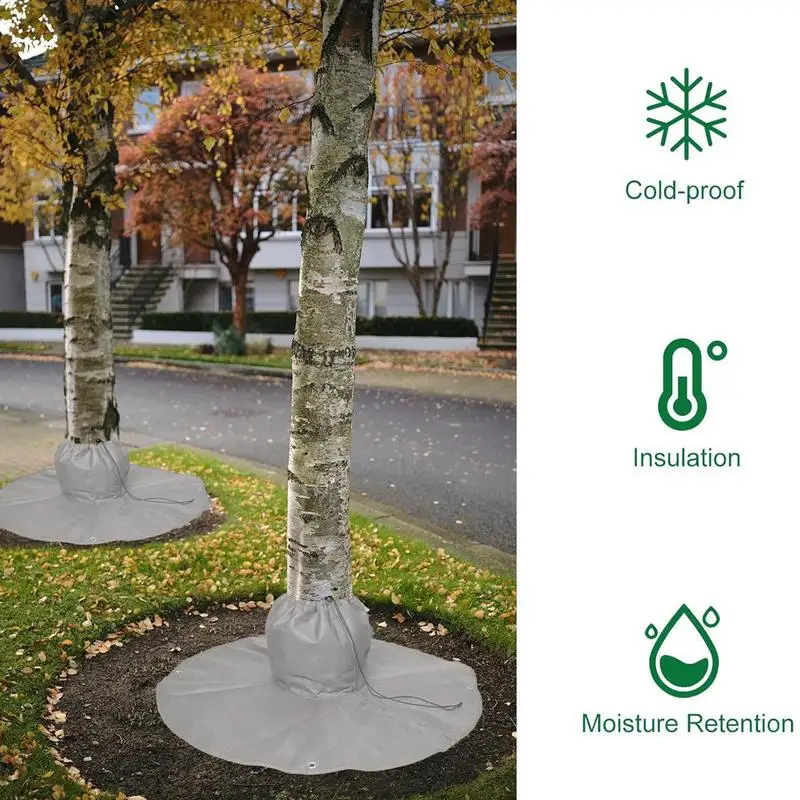 Зимняя крышка для корня дерева защита замораживания с постоянной температурой и