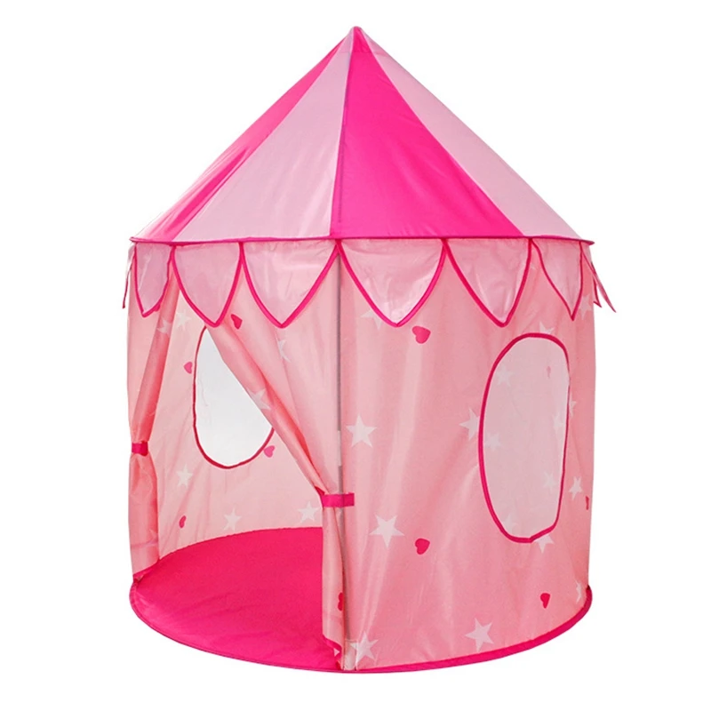

NEW-Kids Tent Portable Foldable Children Kids Game Play Tent House Pretend Toys Indoor Outdoor Yurt Castle Playhouse Toys