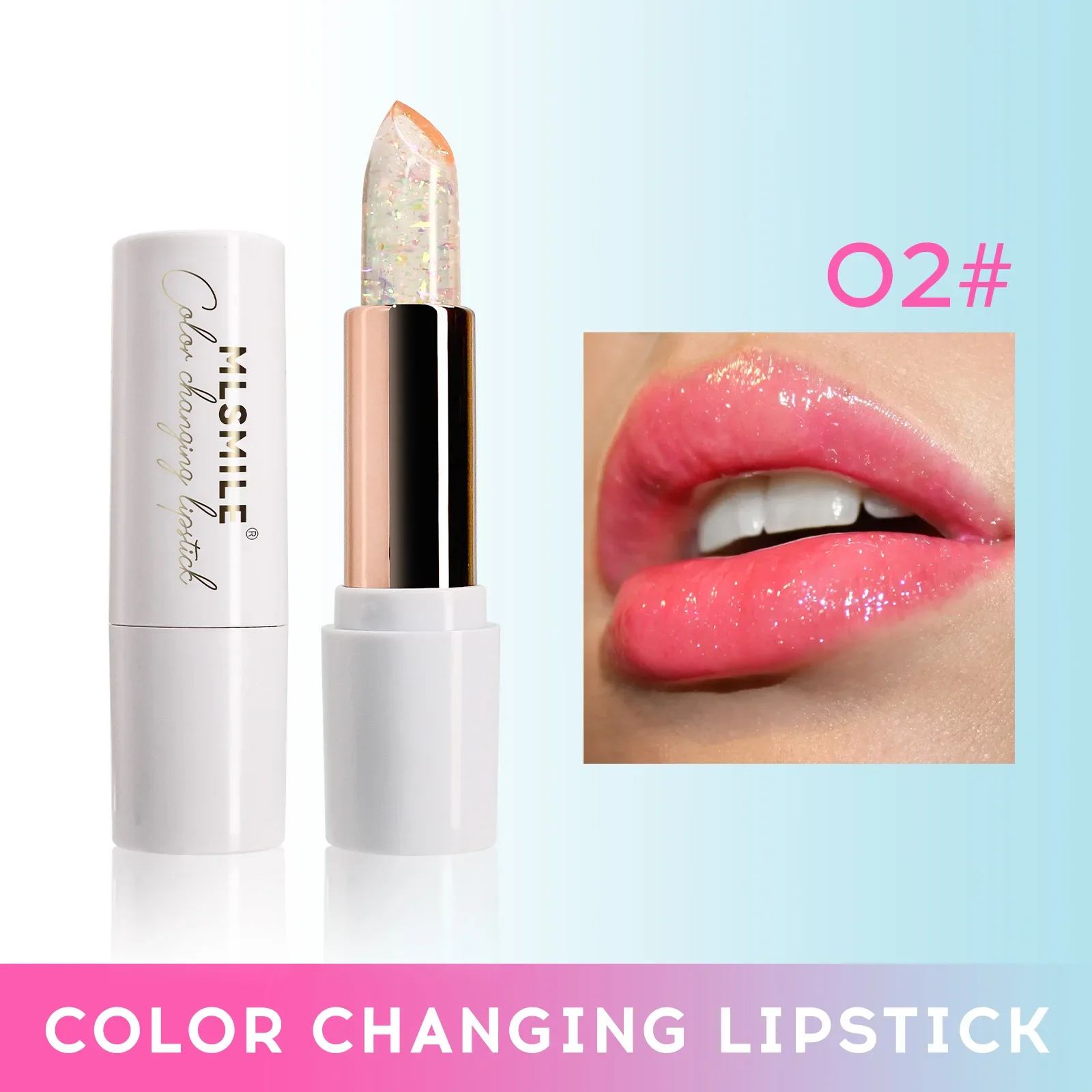 MLSMILE 6-цветная губная помада для Kekemood увлажняющее зеркало водный свет однотонный