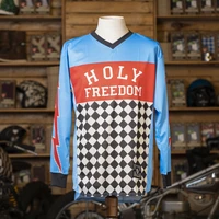 holy freedom motocross trikots cycling mtb jersey moto bike shirts dress bicycle tops gear upf 50 uv maillot downhill ciclismo