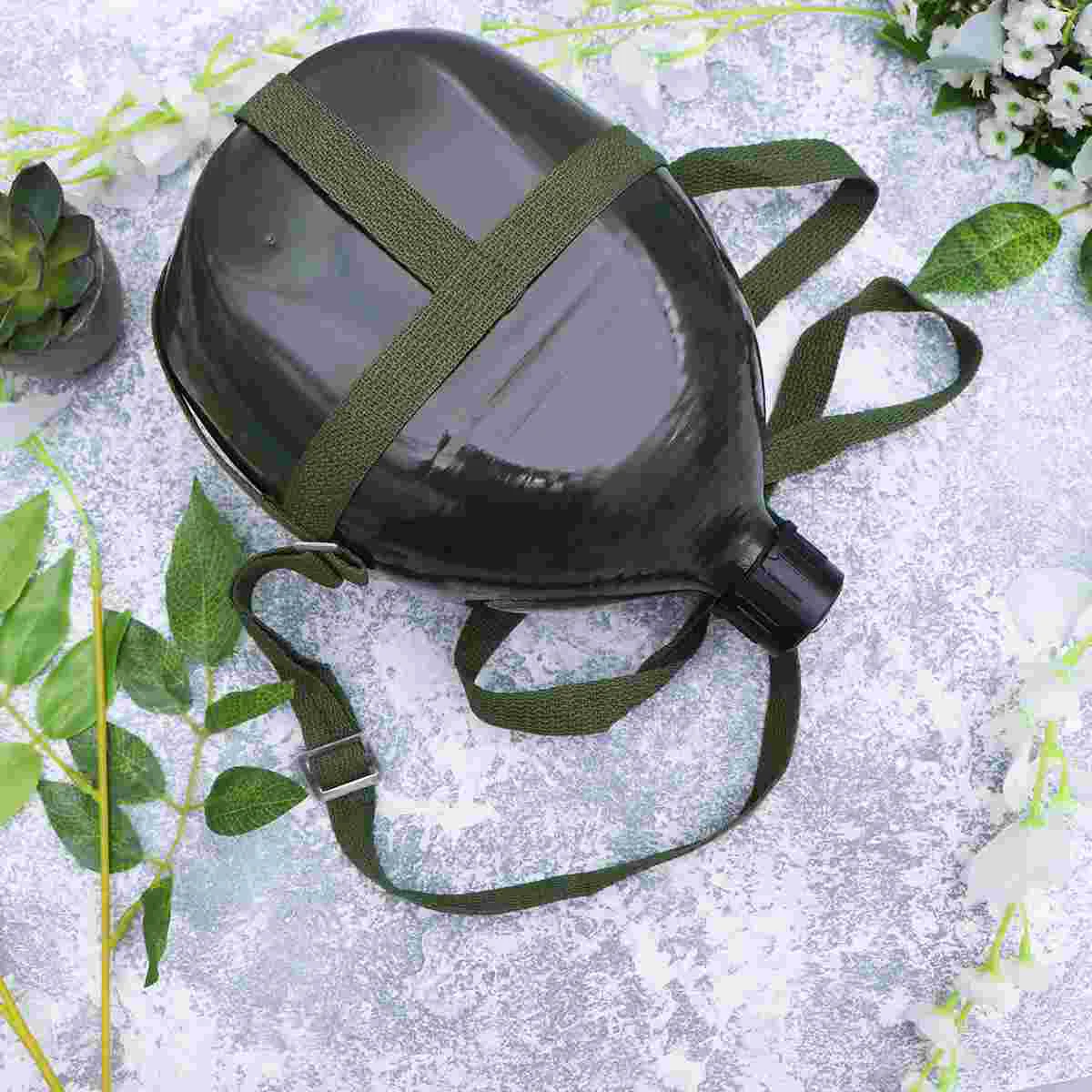

1PC Thicken Green Canteen Kettle with Shoulder Strap for Camping Hiking Outdoor