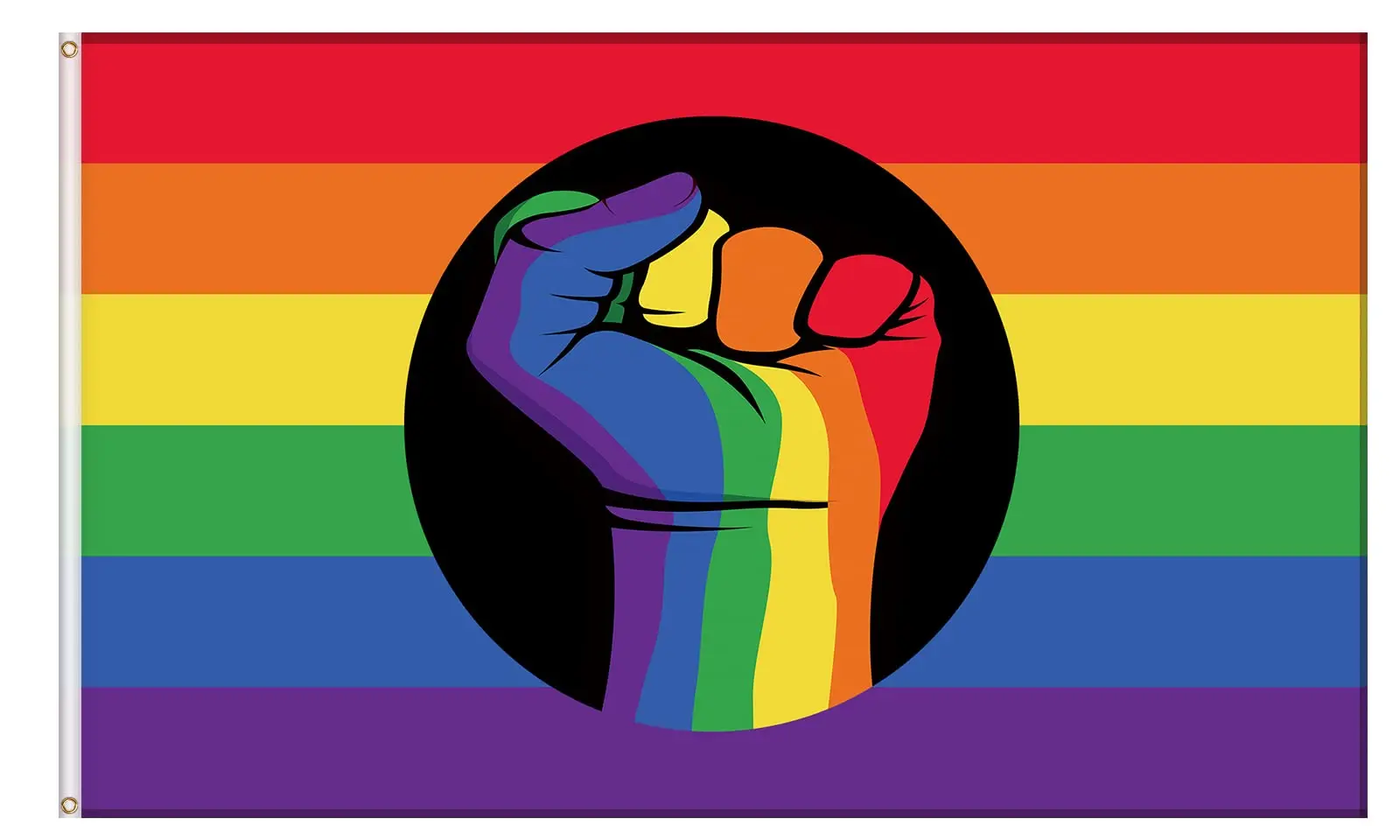 

Флаг из 100% полиэстера Flagnshow, яркий флаг ЛГБТ, яркий флаг