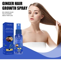 ginger hair growth spray serum anti hair loss products fast grow prevent hair dry frizzy damaged thinning repair care