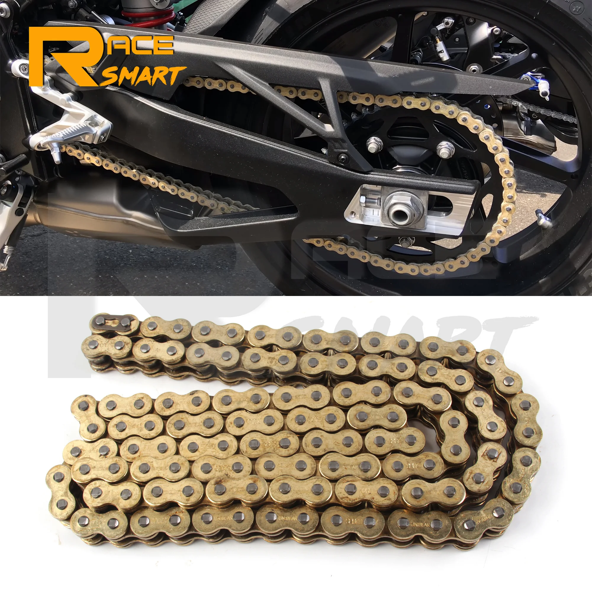 Комплект удлинительной цепи для SUZUKI GSX-R 1300 HAYABUSA 2008-2022 Мотоцикл CNC Swingarm расширенные