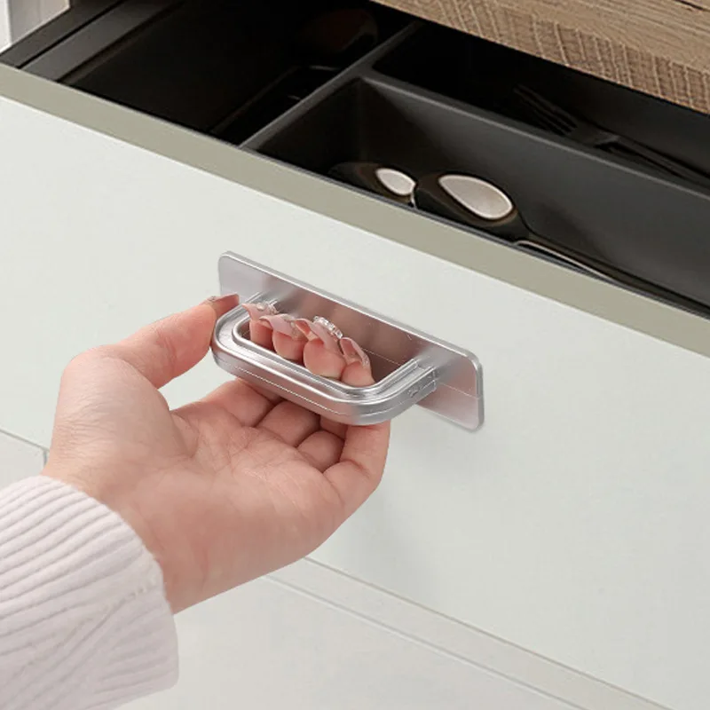 Бытовые самоклеящиеся ручки для дверных ручек многофункциональные простые и