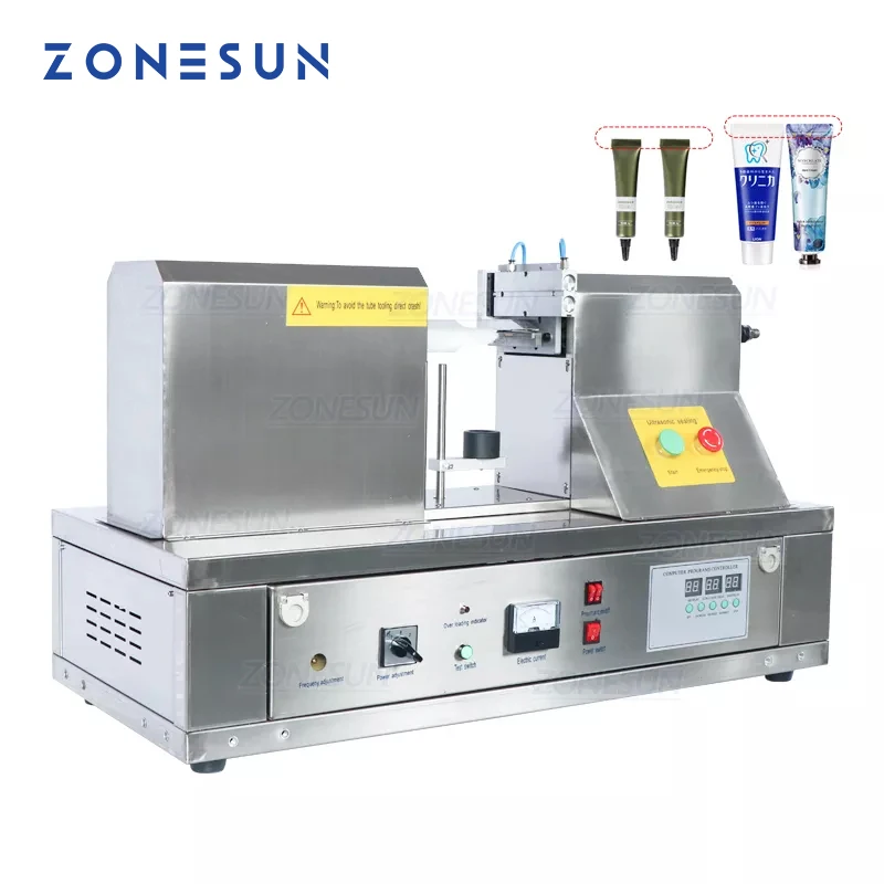 ZONESUN ультразвуковой Пластик запечатывания туб к светильнику машина мягкий шланг