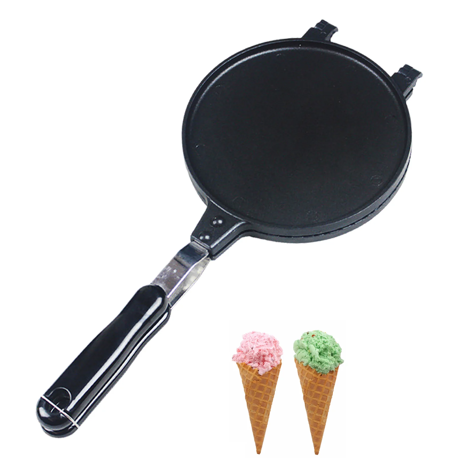 waffle maker on stove