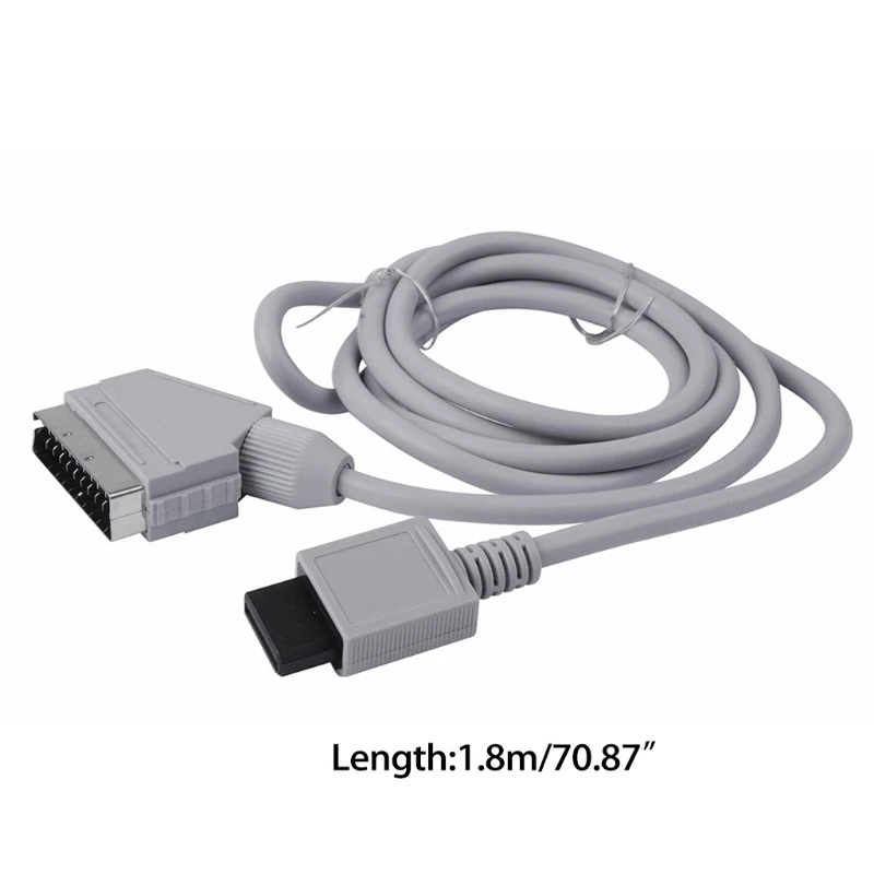 RGB Scart Video AV-кабель для Wii-U видеоигр Прямая поставка