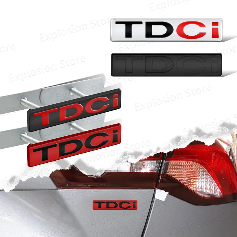 1 шт. автомобильный декор 3D металлический хромированный логотип TDCI значок