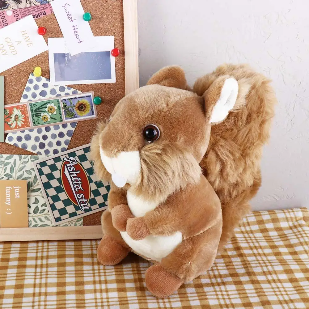 Животное хомяк большой зонт хвост украшение для дома Мягкие игрушки Белка