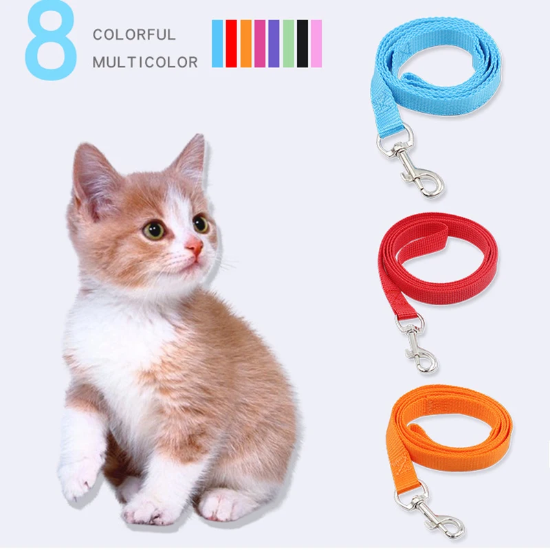 

1 Pcs Puppy Traction Rope 1.2m Pet Chest Leash Walking Dog Rope Buckle Dog Harness Collar Leash for Small Medium Dog Accessories
