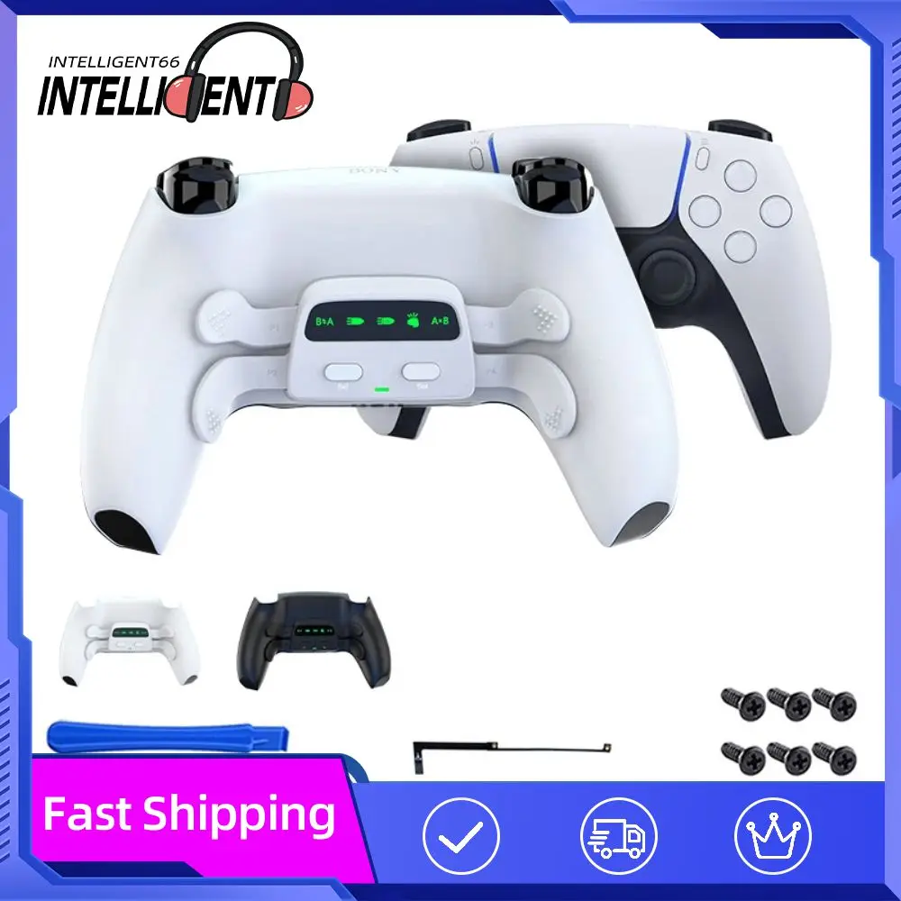 

For Ps5 Game Controller Controller Paddle Type C Upgrade Interface Turbo-speed Adjustable Remap Kit With Led Indicator