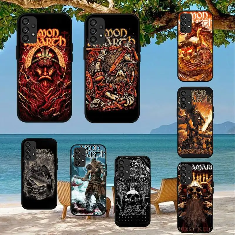 Чехол A-Amon Amarth band для телефона Samsung S 8 9 10 20 21FE 22 5G PLUS UlTRA LITE A9 A9Sta 2018 A10 S