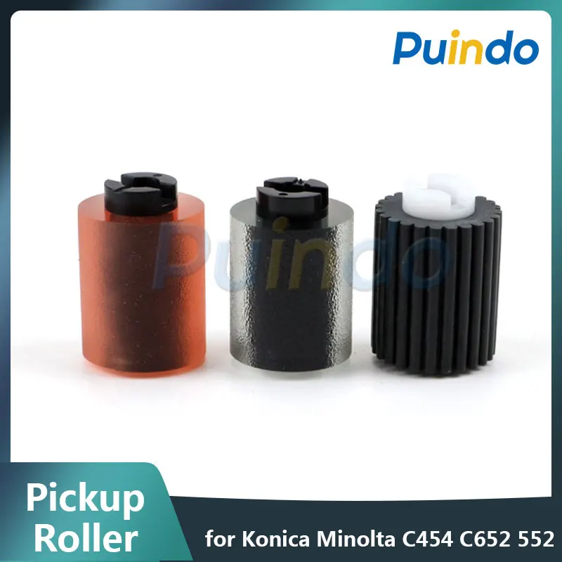 

1sets A00J563600 A5C1562200 4030300501 Paper Pickup Roller for Konica Minolta C454 C652 552 452 287 C364 754 654 554