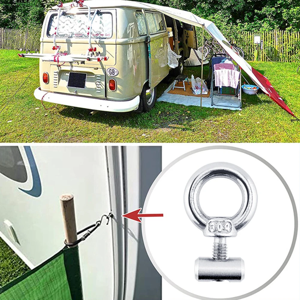 

2 шт. подъемные гайки крепежные отверстия рельсовые винты для кемпера навес