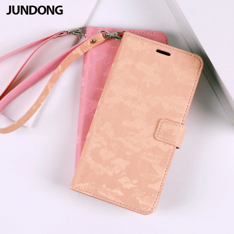 

Flip Phone Case For iPhone 6 6s 7 8 Plus 11 Pro X XS XS Max Case PU Lanyard buckle card slot Cover