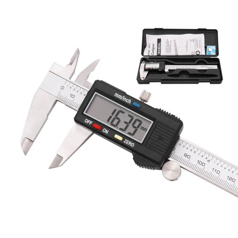 

6inch 150mm Stainless Steel Digital Caliper Messschieber Paquimetro Measuring Instrument Vernier Calipers Measuring Tool