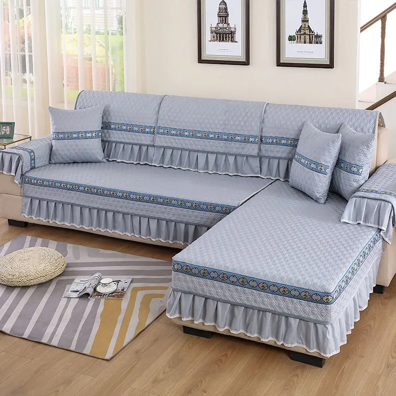 

Non-slip sofa cushion four seasons universal sofa cover chaise longue sofa cover