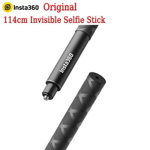 Невидимая палка для селфи Insta360, 114 см, Insta360 X4 Ace Pro2, X3, RS, ONE X2,GO 3,GO 3S 100% оригинал
