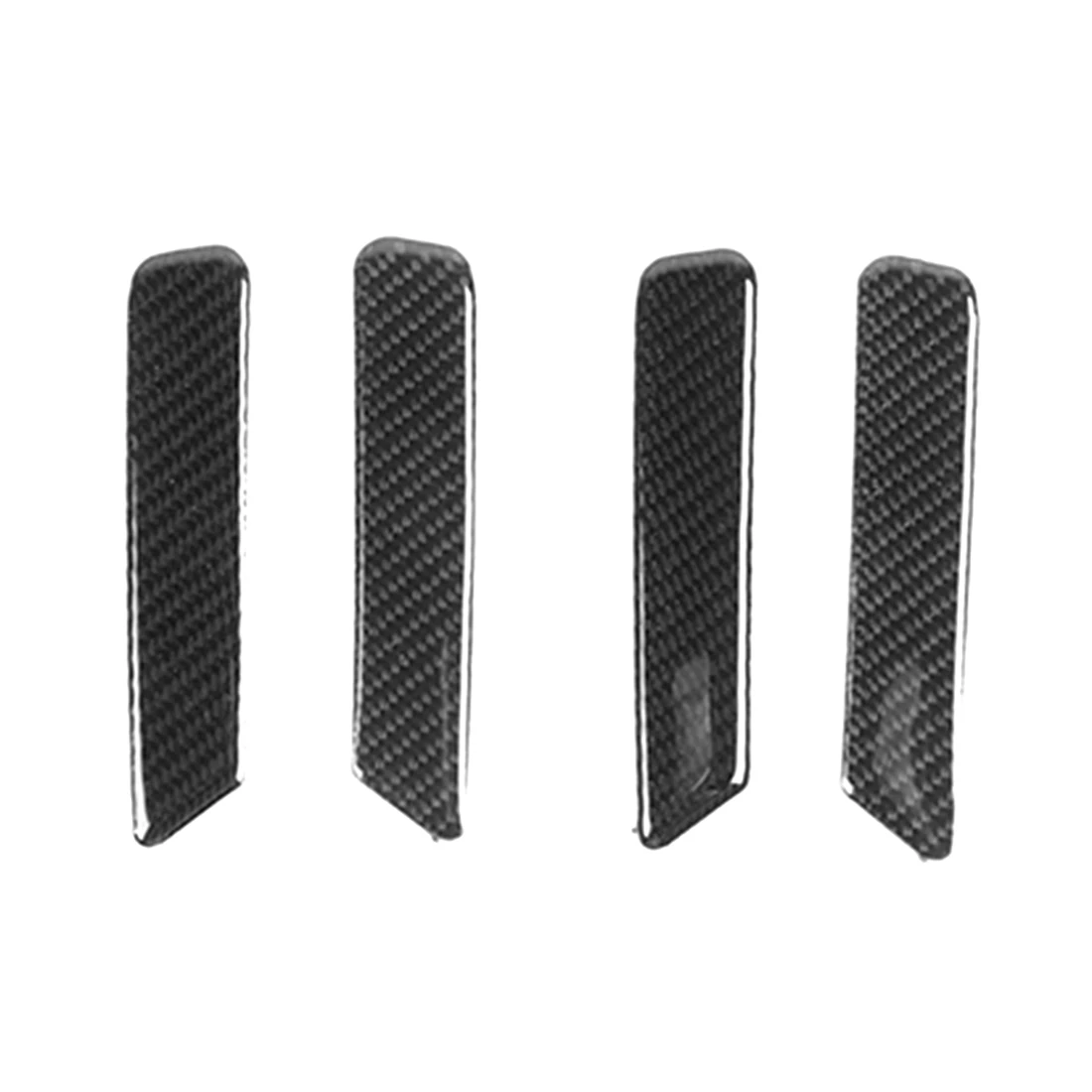

Декоративная полоса для внутренней дверной ручки автомобиля, накладные наклейки для Dodge RAM 1500 2018-2020, аксессуары из углеродного волокна